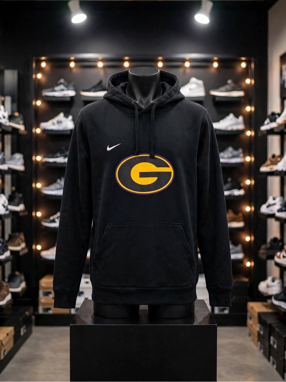 Nike Dri-Fit Fleece Pullover Hoodie “Grambling”